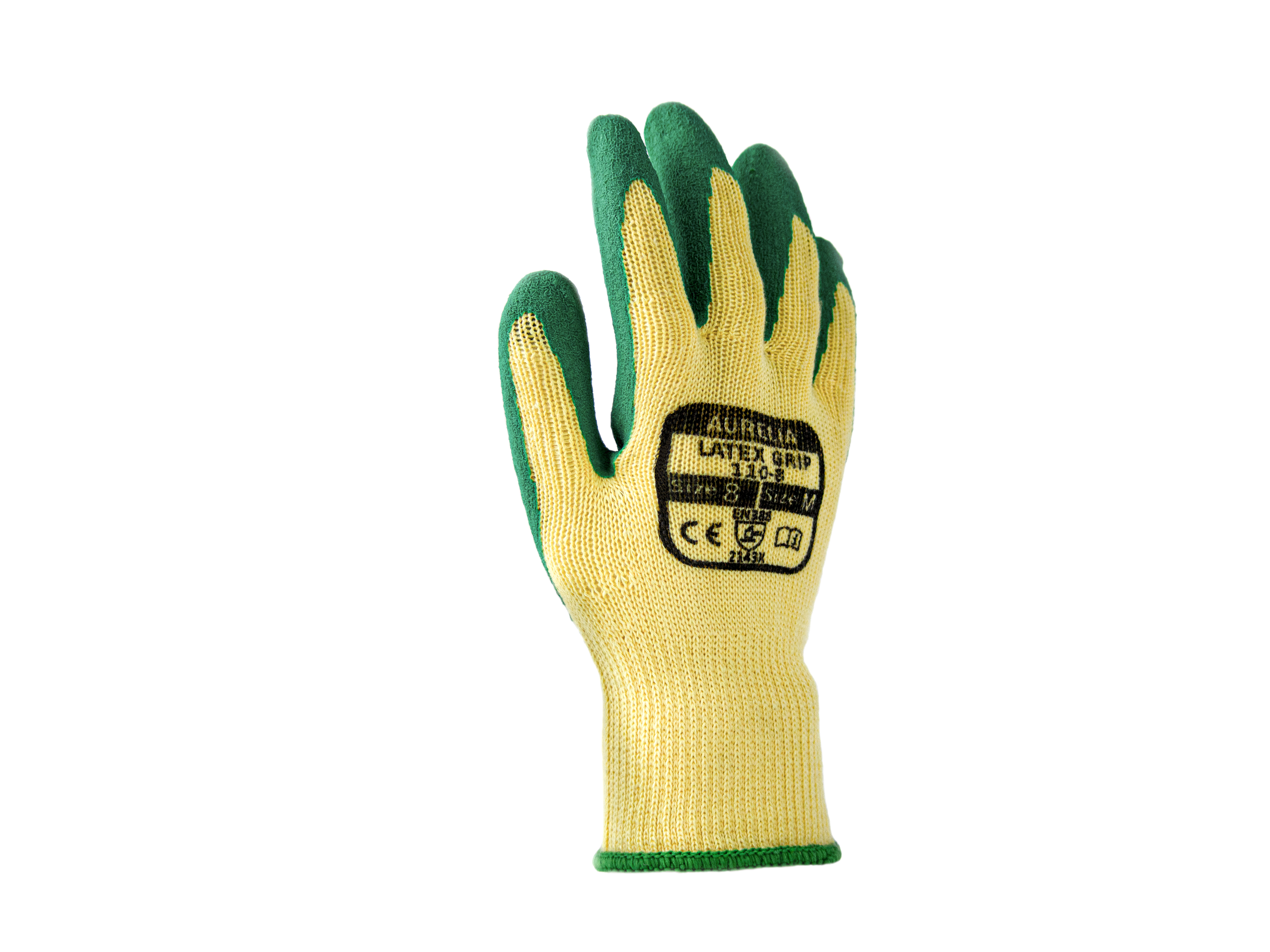 Aurelia Latex Grip verde 600